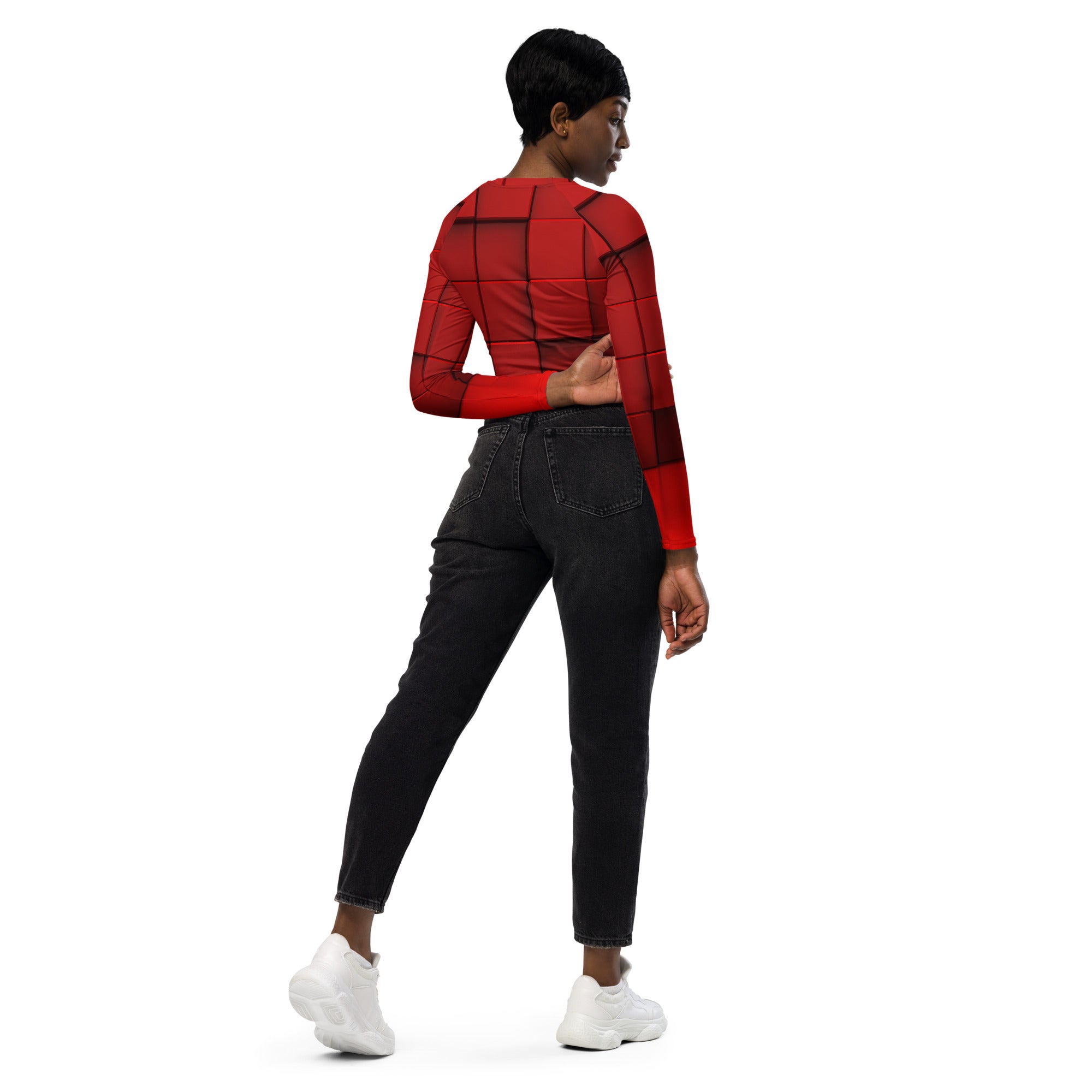 2024 Christmas Wear Cropped Top. Holiday Colors Partywear, Streetwear or Activewear. WickedYo.